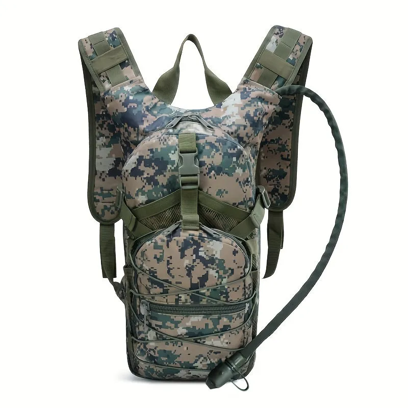 Versatile Tactical Backpack with Built-In Hydration System