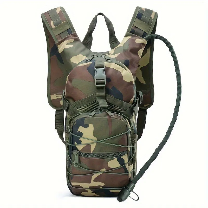 Versatile Tactical Backpack with Built-In Hydration System