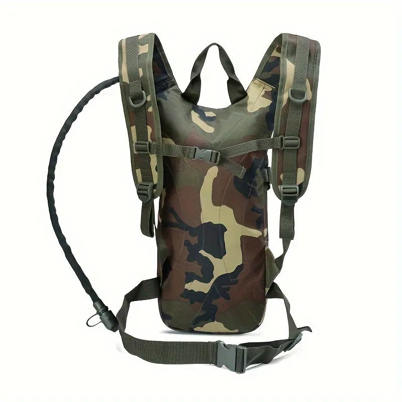 Versatile Tactical Backpack with Built-In Hydration System