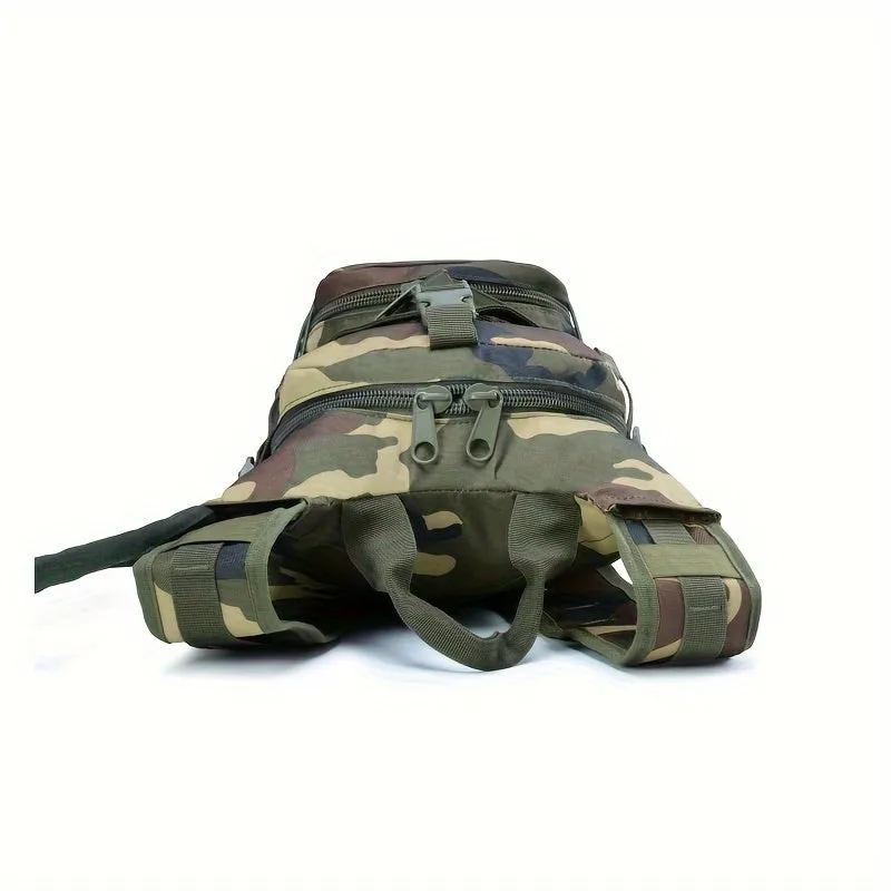 Versatile Tactical Backpack with Built-In Hydration System