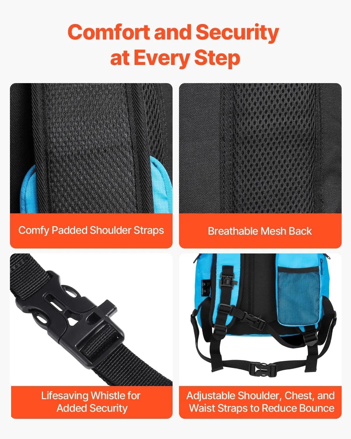 VEVOR Hydration Backpack, Water Backpack with TPU Water Bladder, Tactical Molle Hiking Hydration Pack with Storage for Men Women, Hydro Water Daypack for Hiking Running Cycling Camping