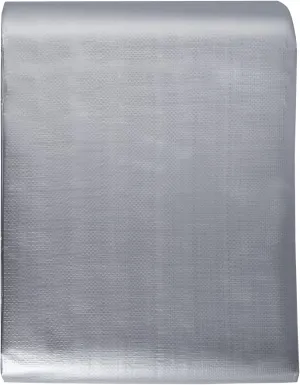 VEVOR Tarp Waterproof 20x30 ft, Plastic Poly Tarp Cover 10 Mil, Multi Purpose Tear UV and Temperature Resistant Outdoor Tarpaulin with High Durability Reinforced Grommets (Silver/Brown)
