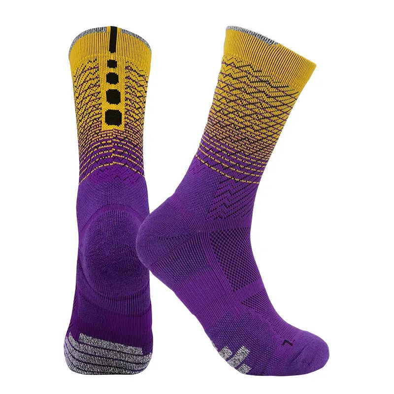 Vibrant Performance Men's Basketball Socks