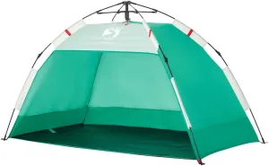 vidaXL Beach Tent 2-Person, Outdoor Shelter, Camping Tent for Garden Patio, Backpacking Tent, Beach Canopy, Sea Green Quick Release Waterproof
