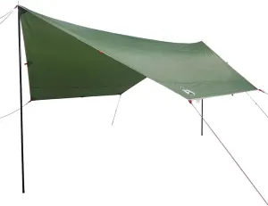 vidaXL Camping Tarp Green 169.3x149.6x82.7 Waterproof