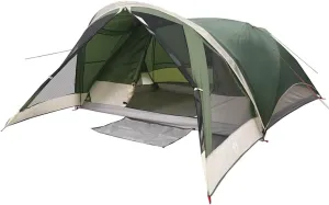 vidaXL Family Tent Cabin 6-Person Green Waterproof