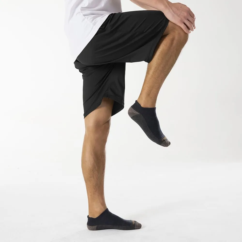 WANDER Merino Wool Ankle Running Hiking Socks 3 Pairs Lightweight Cushioned Sweat-Wicking No Show Athletic Socks Men Women