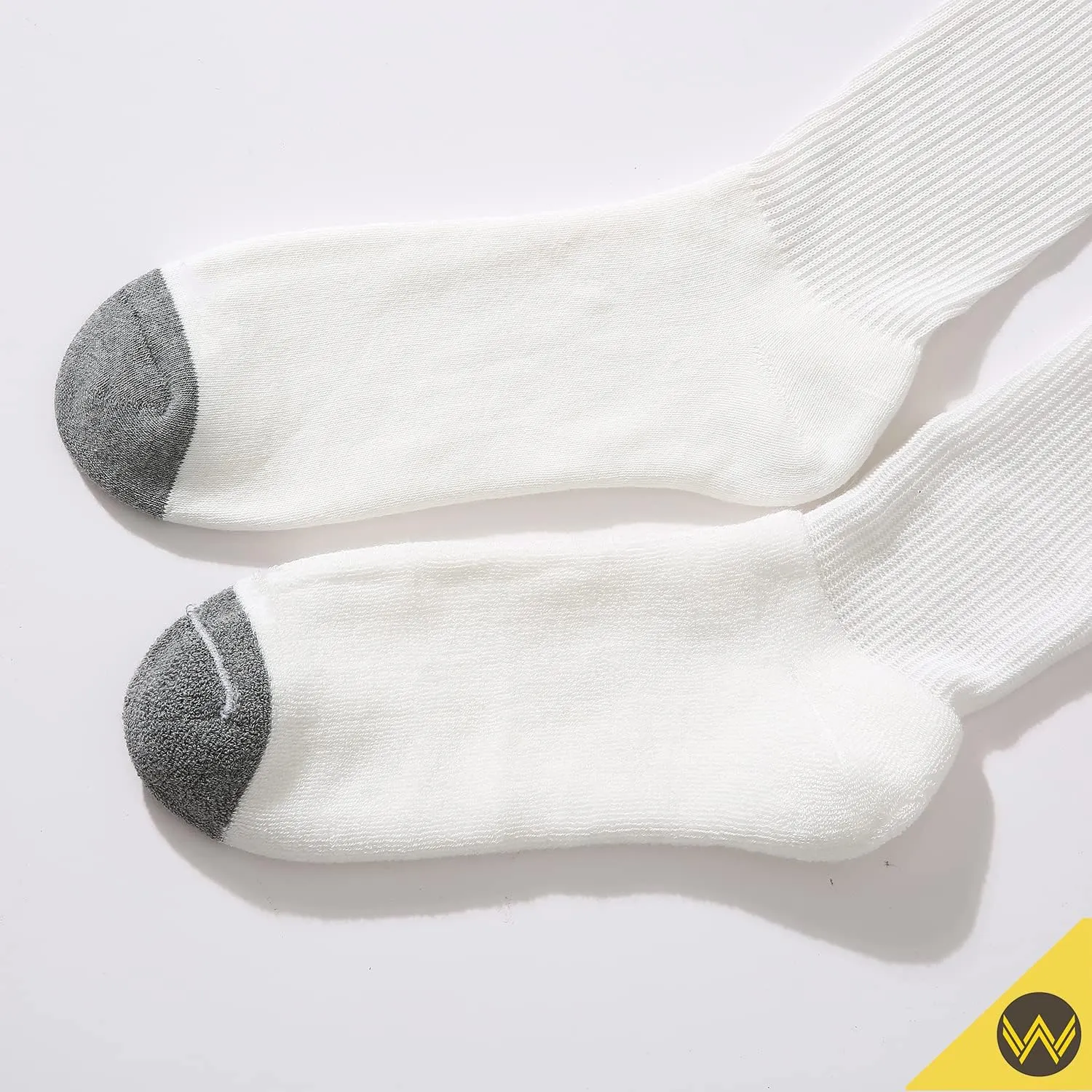 WANDER Women's Athletic Crew Socks 8 Pairs Cushion Running Socks for Women Sport Wicking Cotton Socks 7-10/10-14