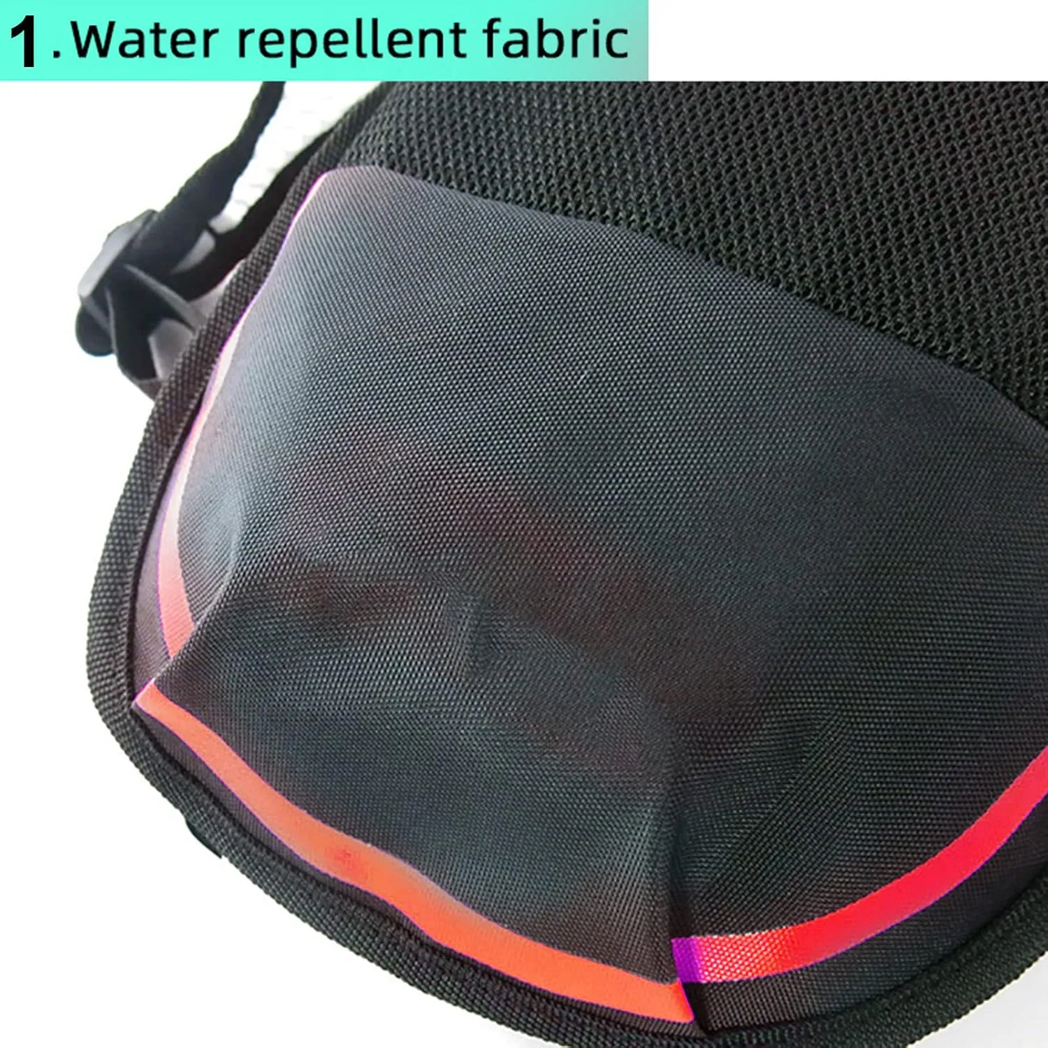 Water Backpack, Lightweight Lightweight Multifunctional Hydration Pack Adjustable Shoulder Strap Zipper Design for Running Hiking Camping Cycling
