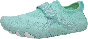 Water Shoes Mens Womens Quick-Dry Barefoot Swim Beach Pool Shoes Comfy Aqua Yoga Socks for Hiking Walking Diving Wading Surf Outdoor Water Sports Adult Aqua Shoe with Adjustable Elastic Band