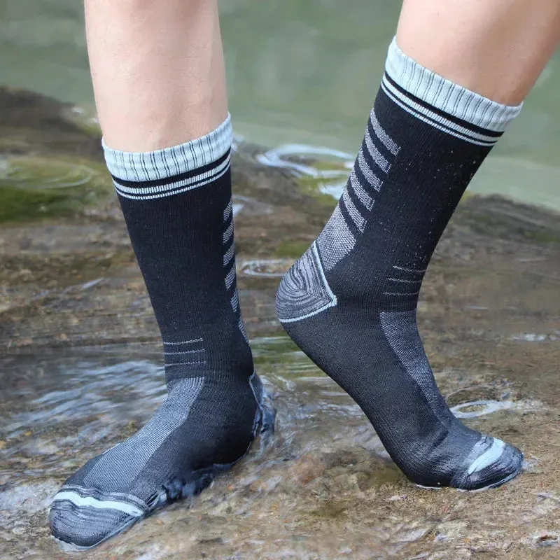 Waterproof and Breathable Outdoor Hiking and Skiing Socks: Warm Winter Wading and Camping Gear