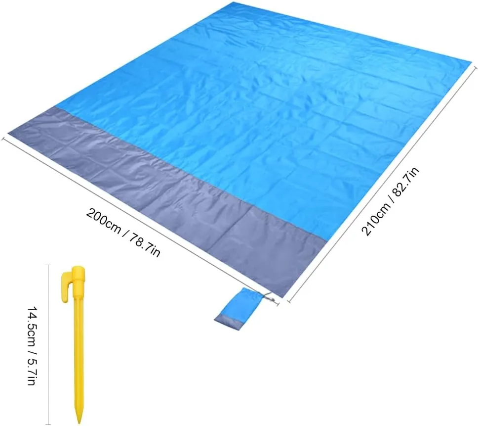 Waterproof Beach Blanket Outdoor Portable Picnic Mat Camping Ground Mat Mattress