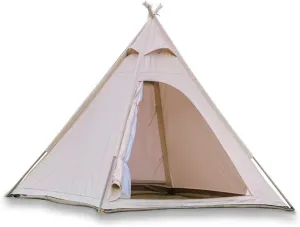 Waterproof Camping Tent, Portable Travel Beach Tent, Outdoor Tarp Garden Canopy, 200x220x220 cm