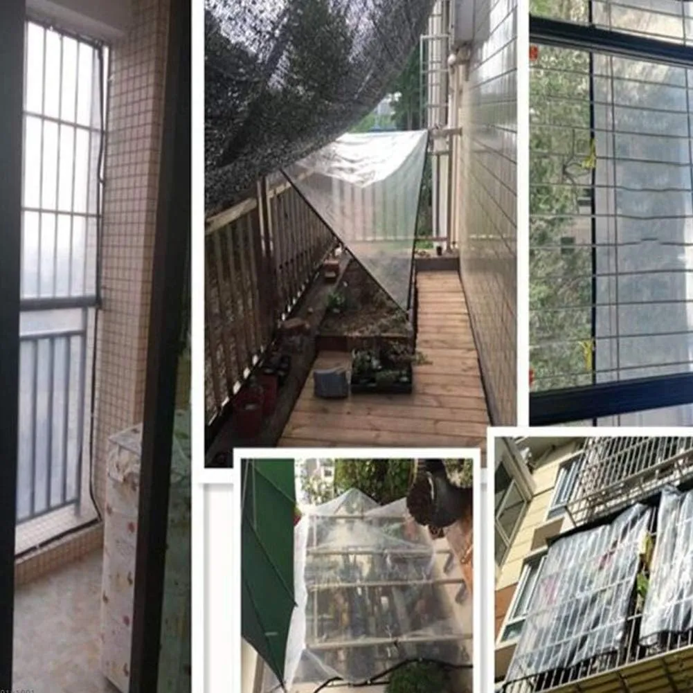 Waterproof Cover Tarp Tarpaulin Sheet,Sunshade Net, Shade Cloth, Waterproof Heavy Duty with Metal Grommets, Indoor Outdoor Insulation Greenhouse Film,120G/M²,a,4 * 5M