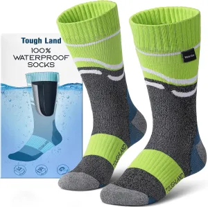 Waterproof Socks, Water Resistant Socks for Women & Men, Fits for Hiking, Cycling, Hunting and Running