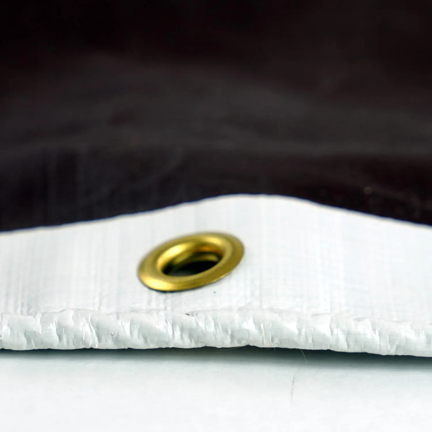 Watershed Innovations HydraTarp 12 Ft. X 20 Ft. Super Heavy Duty Waterproof Tarp - 16mil Thick - White/Brown Reversible Tarp