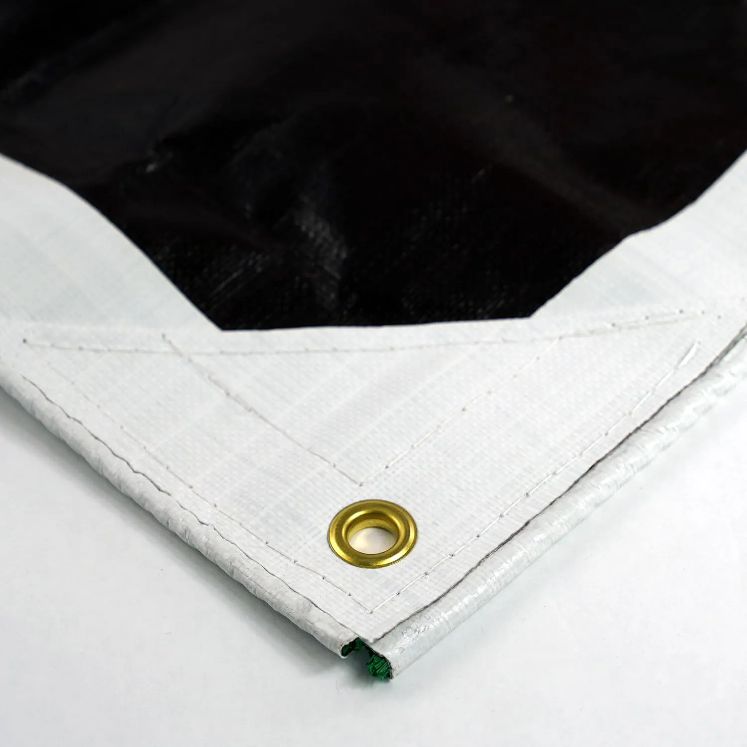 Watershed Innovations HydraTarp 12 Ft. X 20 Ft. Super Heavy Duty Waterproof Tarp - 16mil Thick - White/Brown Reversible Tarp
