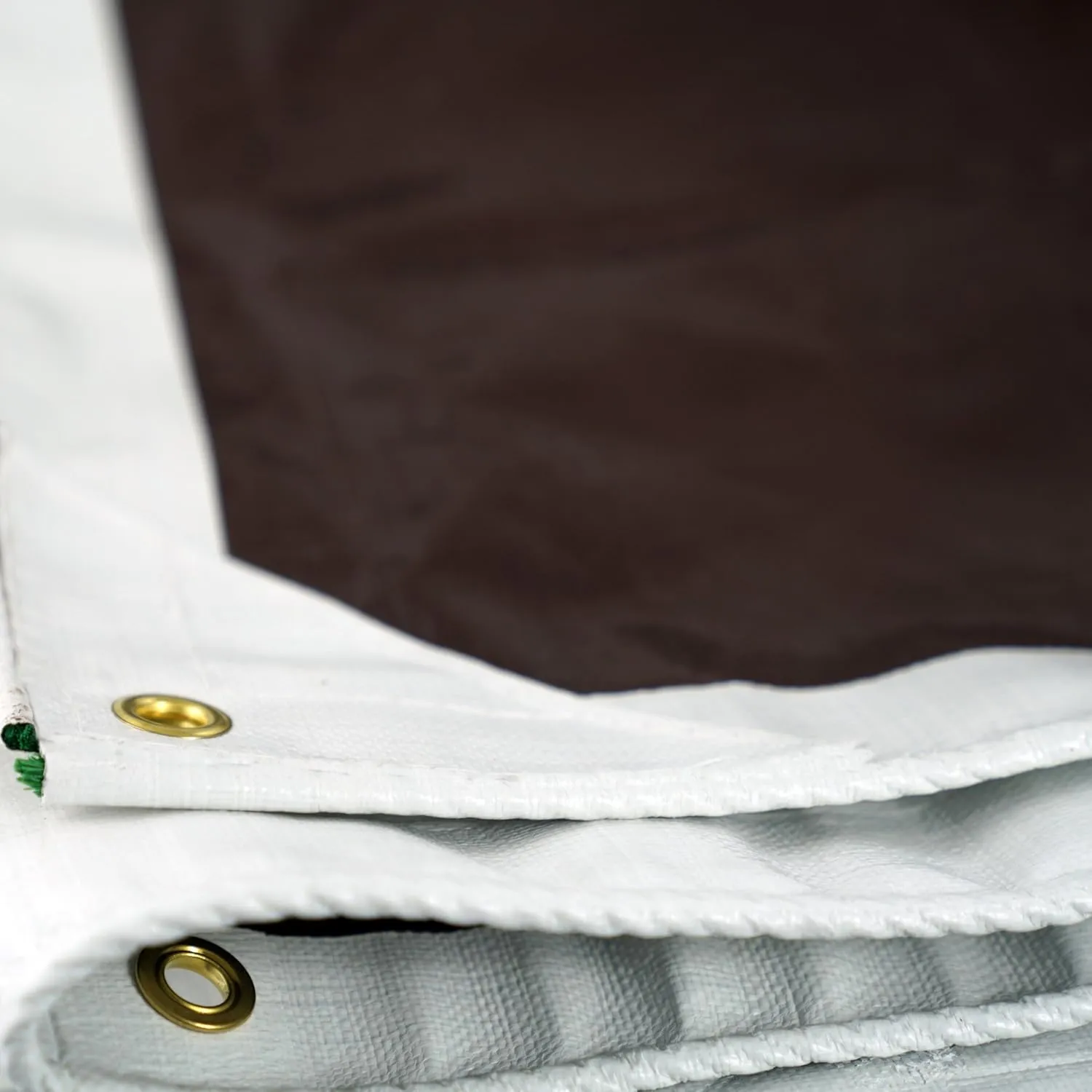 Watershed Innovations HydraTarp 12 Ft. X 20 Ft. Super Heavy Duty Waterproof Tarp - 16mil Thick - White/Brown Reversible Tarp