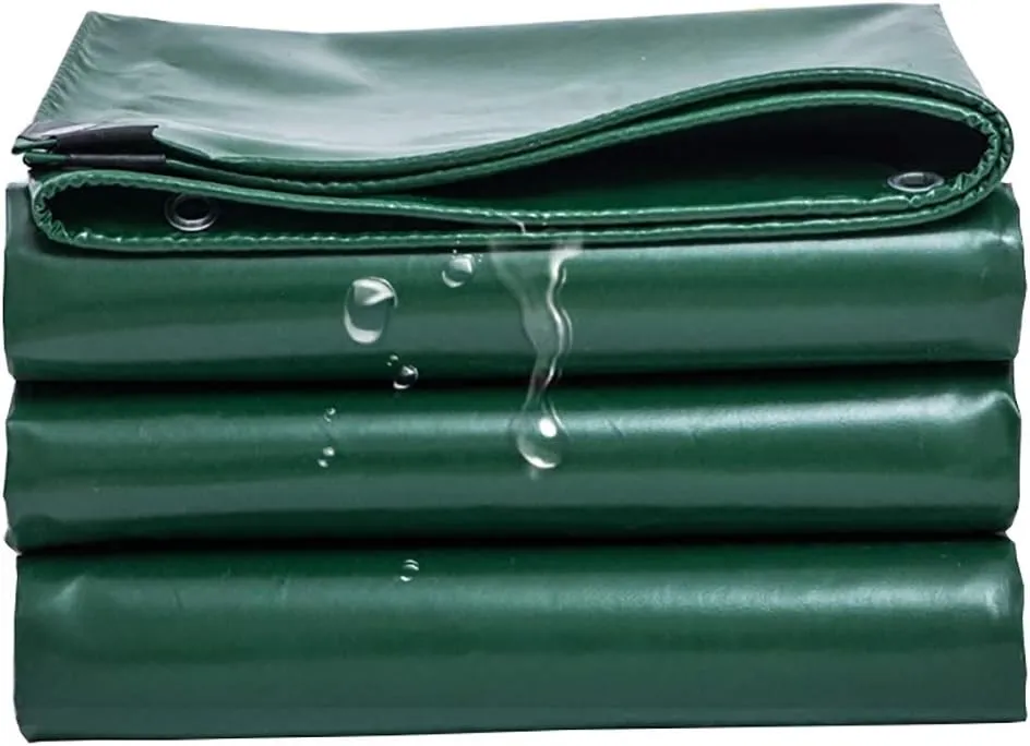 Wear-Resistant Canvas Tarp, Waterproof Tarp for Firewood, Camping, Hunting, Outdoor Protection of Equipment(Size:3×5m)