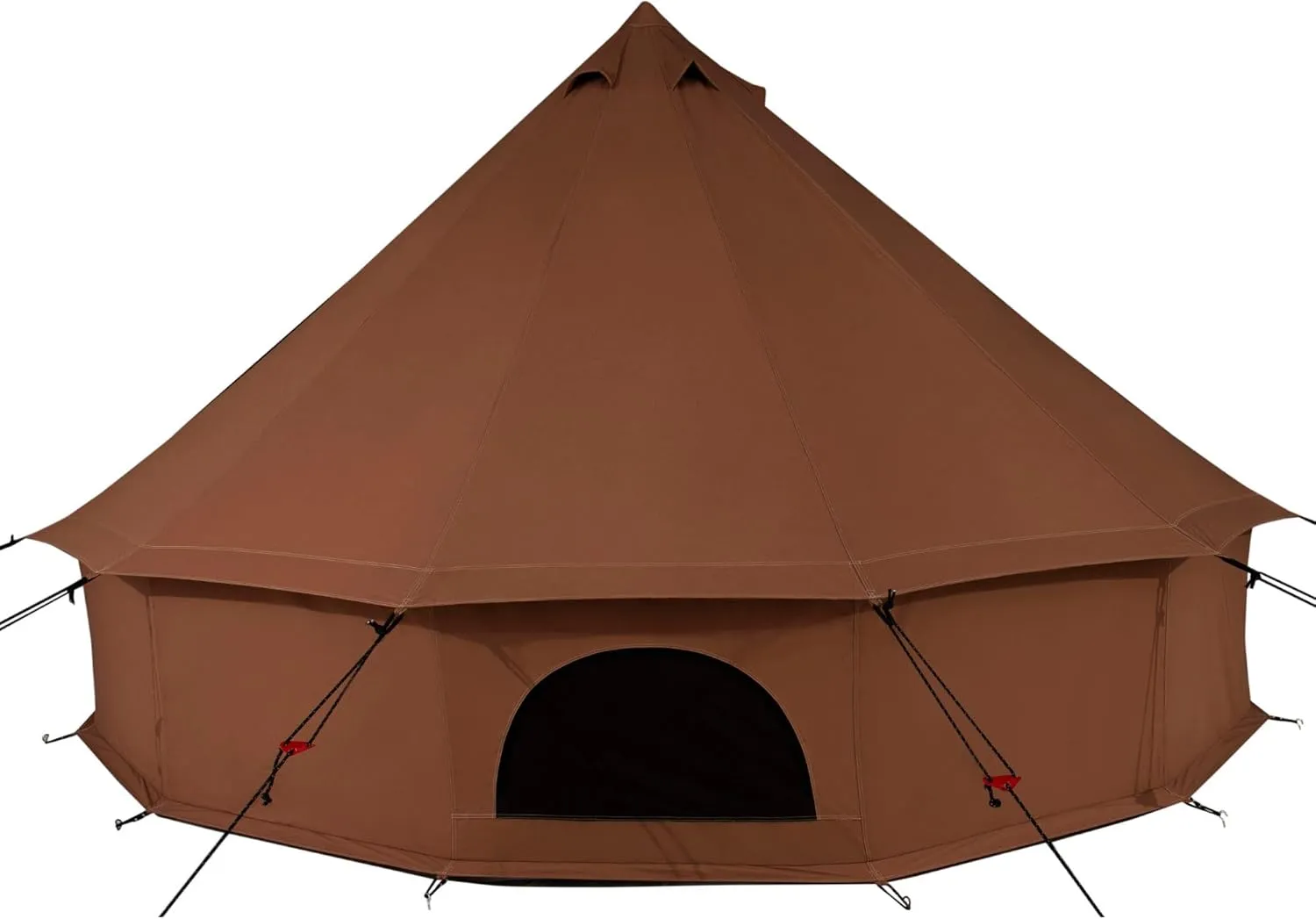 WHITEDUCK Regatta Canvas Bell Tent - w/StoveJack, Waterproof, 4 Season Luxury Camping and Glamping Yurt Tent Outdoor