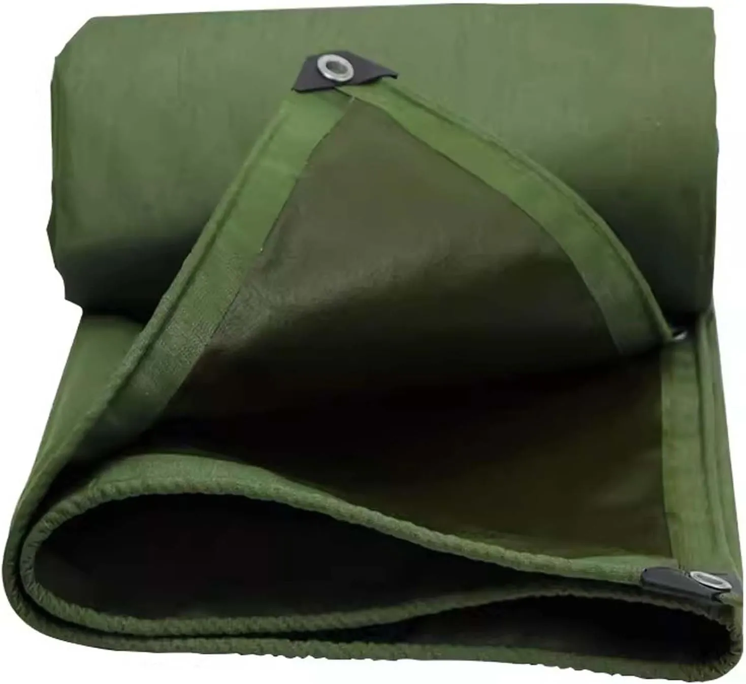 Windproof Tarpaulin Waterproof 13.1x32.8ft, Tarpaulin Sheet with Eyelets, Thick PVC Waterproof Tarpaulin, Rip and Tear Proof, for Groundsheet, Dog Shed, Greenhouse