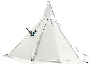 WINTENT 4 Season Waterproof Teepee Tent Yurt with Stove Jack for Adult Camping Hiking, Height 7.8FT/240CM