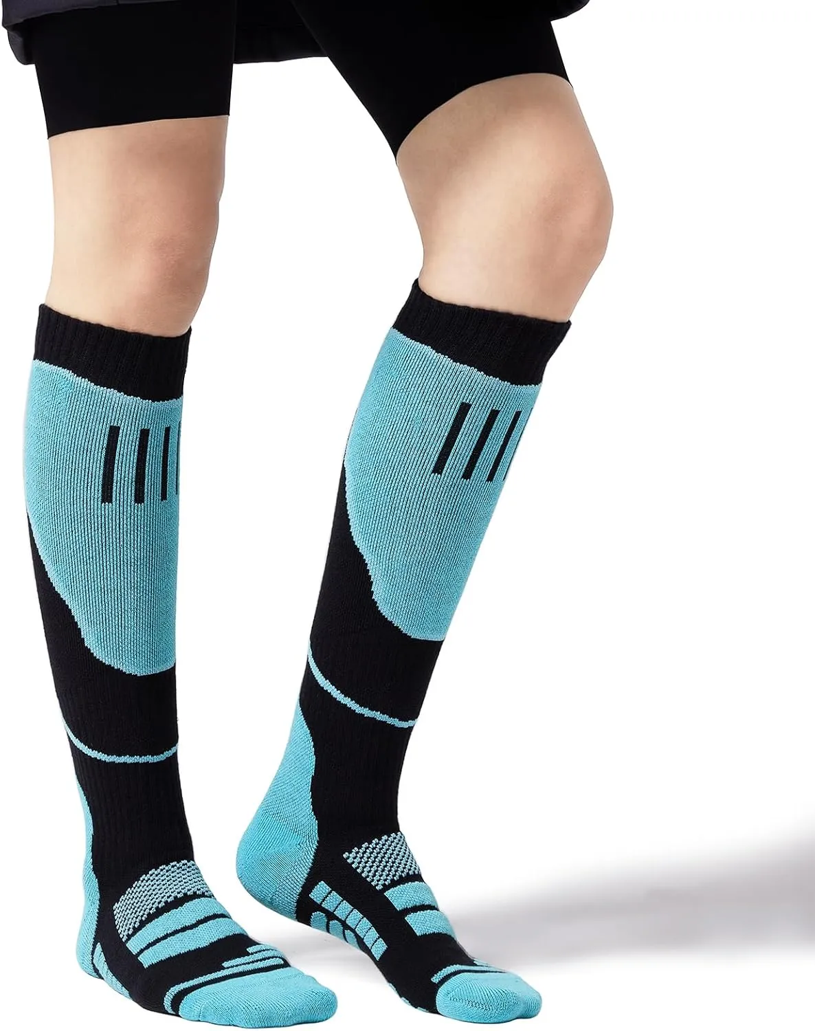 Winter Ski Socks Warm wear-resistant knee high socks Suitable for skiing hiking and outdoor travel For both Unisex
