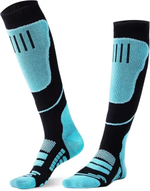 Winter Ski Socks Warm wear-resistant knee high socks Suitable for skiing hiking and outdoor travel For both Unisex