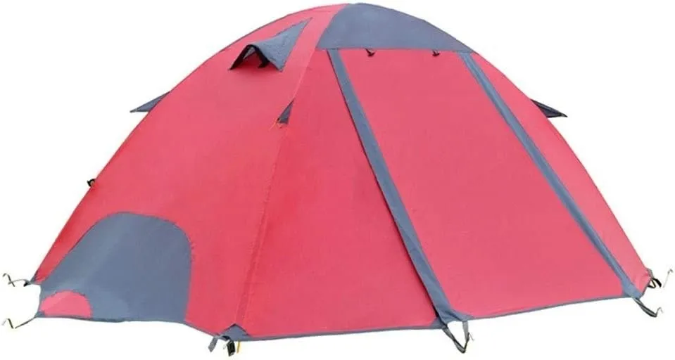 Winter Tent 4 Season Off Ground Tent Double-Layer Anti-Storm Camping Tent Cot Outdoor Fishing Bed for 1 Person Winter Fishing Travel Camping