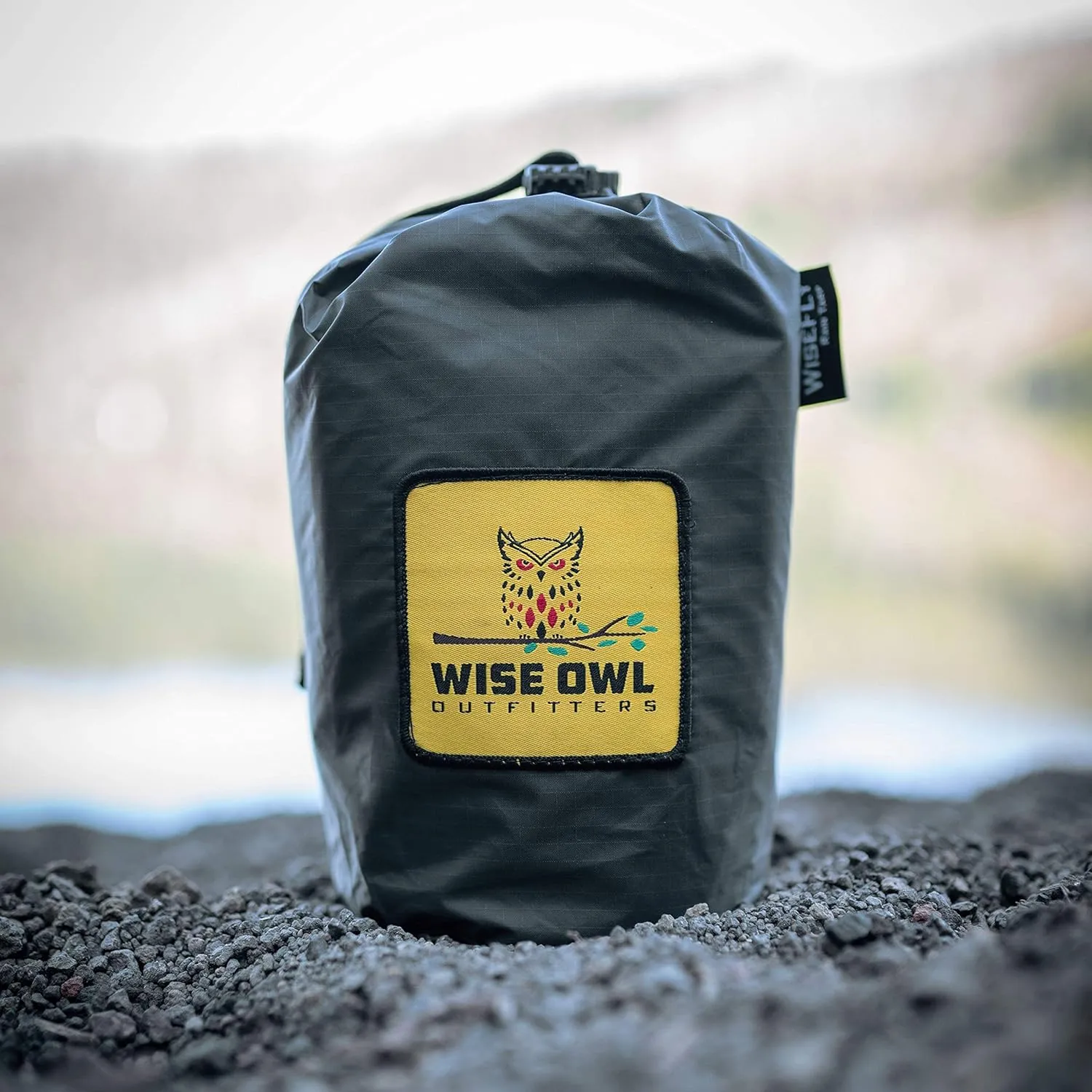 Wise Owl Outfitters Hammock Tarp, Hammock Tent - Rain Tarp for Camping Hammock - Camping Gear Must Haves w/Easy Set Up Including Tent Stakes and Carry Bag