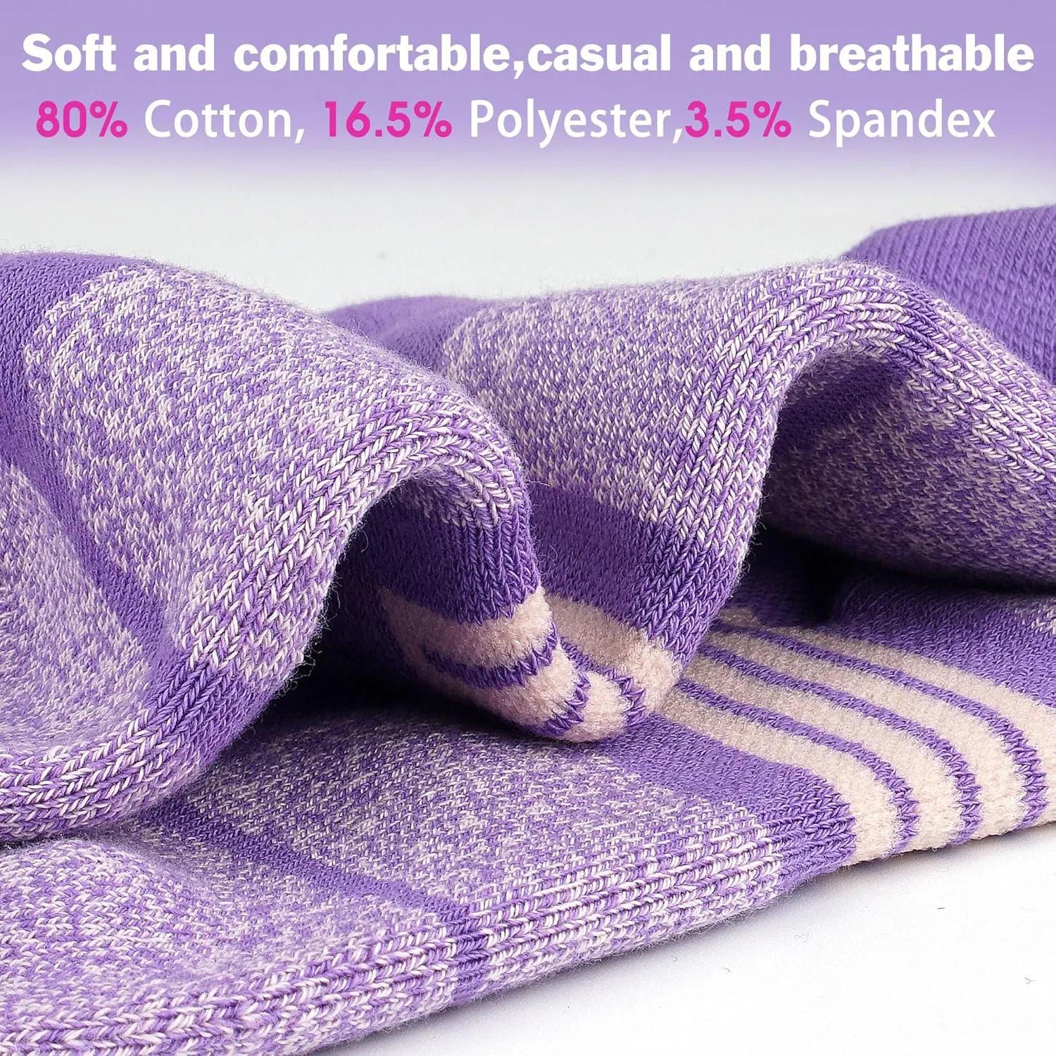 Women Ankle Socks Cushioned Running Athletic Low Cut Gift Socks for Hiking, Sport, Gym, Workout