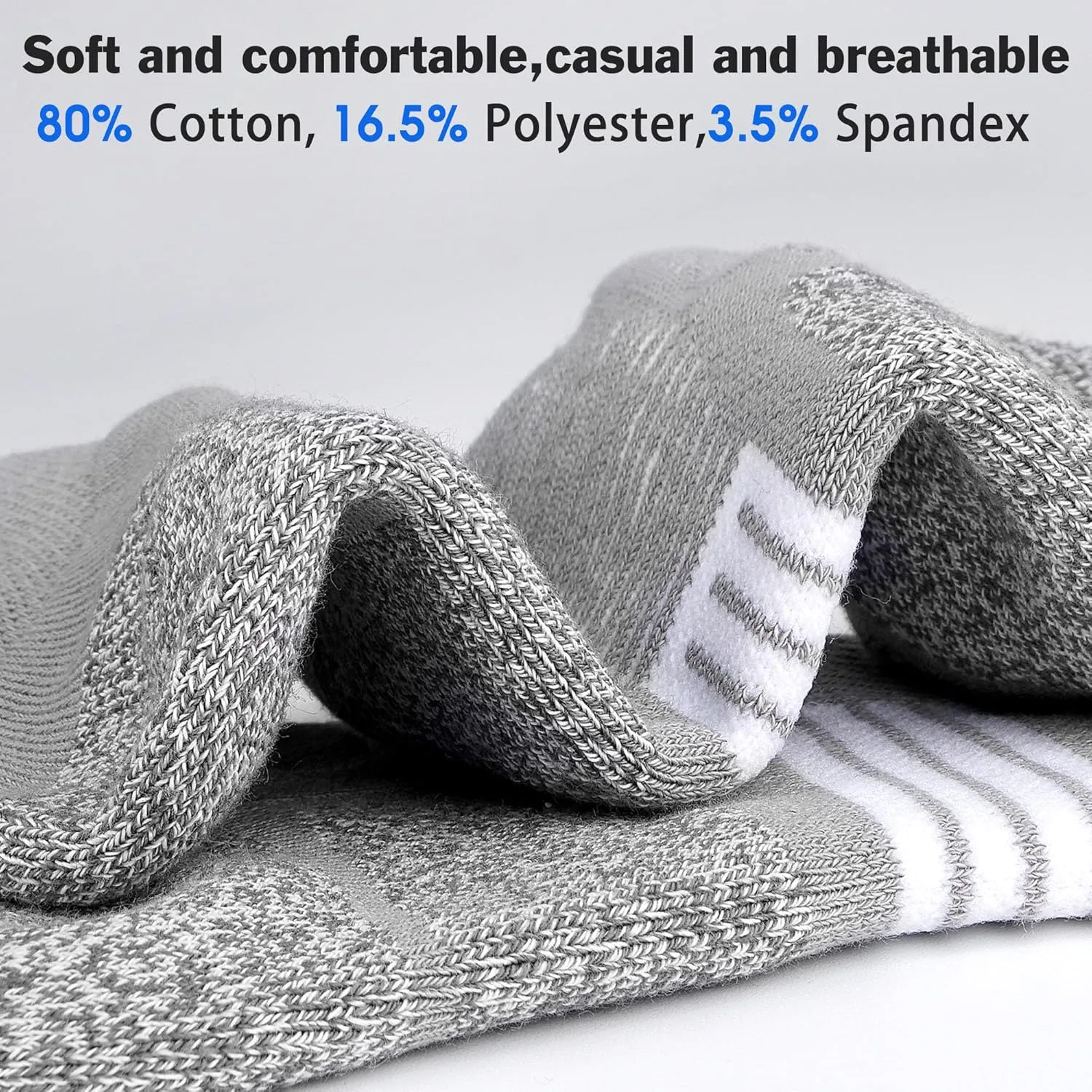 Women Ankle Socks Cushioned Running Athletic Low Cut Gift Socks for Hiking, Sport, Gym, Workout