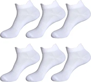 Womens Anti Odor Breathable Moisture Wicking Sports Cotton Low Cut Socks for Athletes Foot