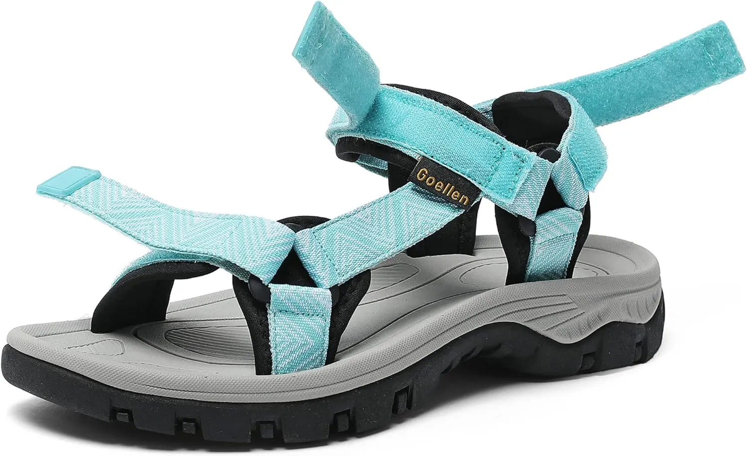 Women's Hiking Sport Sandals Water Outdoor Athletic Shoes With Arch Support Adjustable Beach Shoes