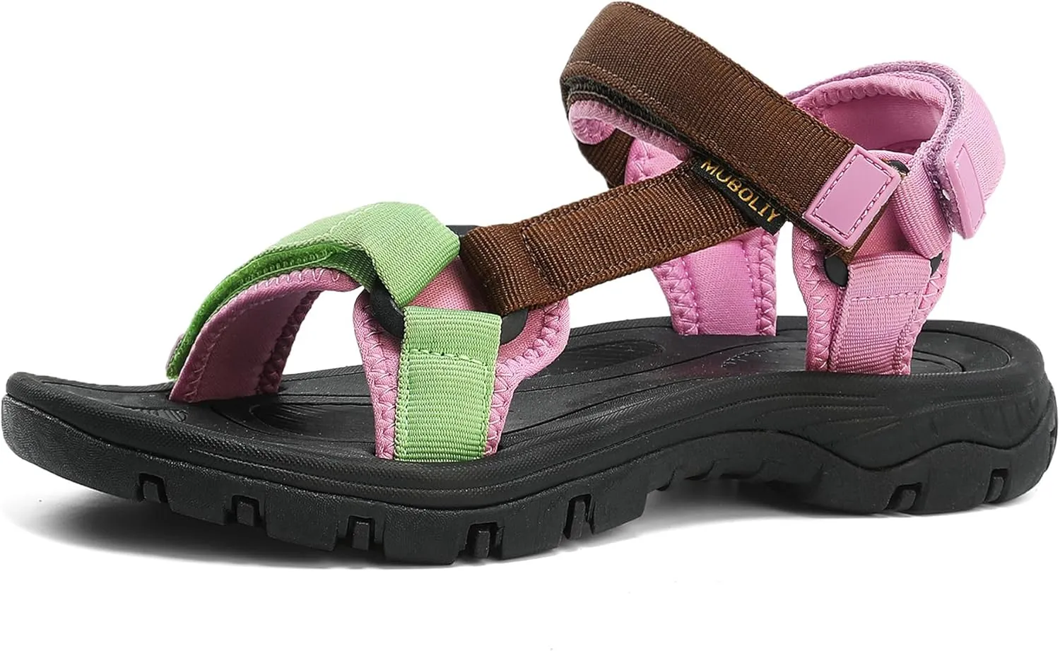 Women's Hiking Sport Sandals Water Outdoor Athletic Shoes With Arch Support Adjustable Beach Shoes