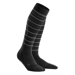 WOMEN'S REFLECTIVE TALL COMPRESSION SOCKS