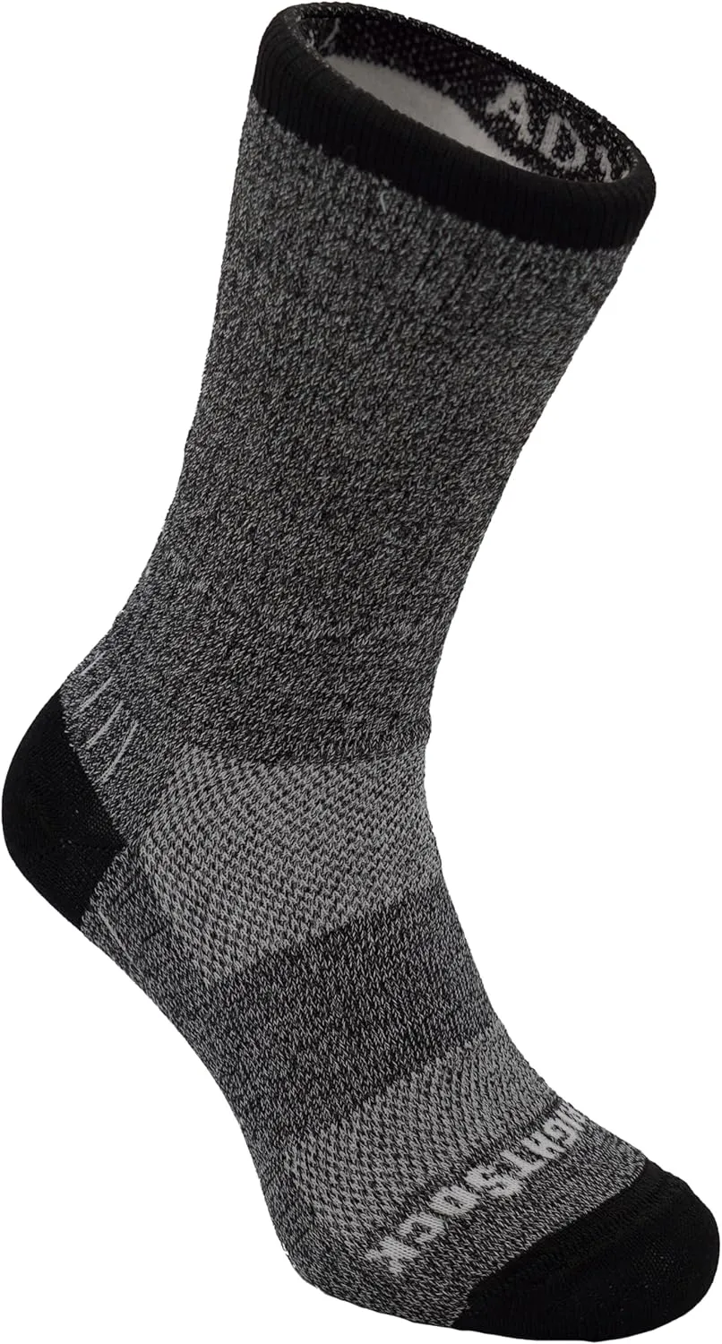 Wrightsock Adventure Crew Hiking Socks for Men and Women – Cushioned, Eco-Friendly Anti Blister Socks - American Made