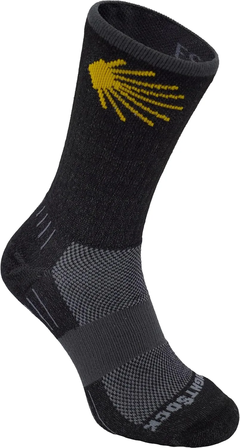 Wrightsock Escape Crew Hiking Socks for Men and Women – Cushioned, Eco-Friendly Anti Blister Socks - American Made