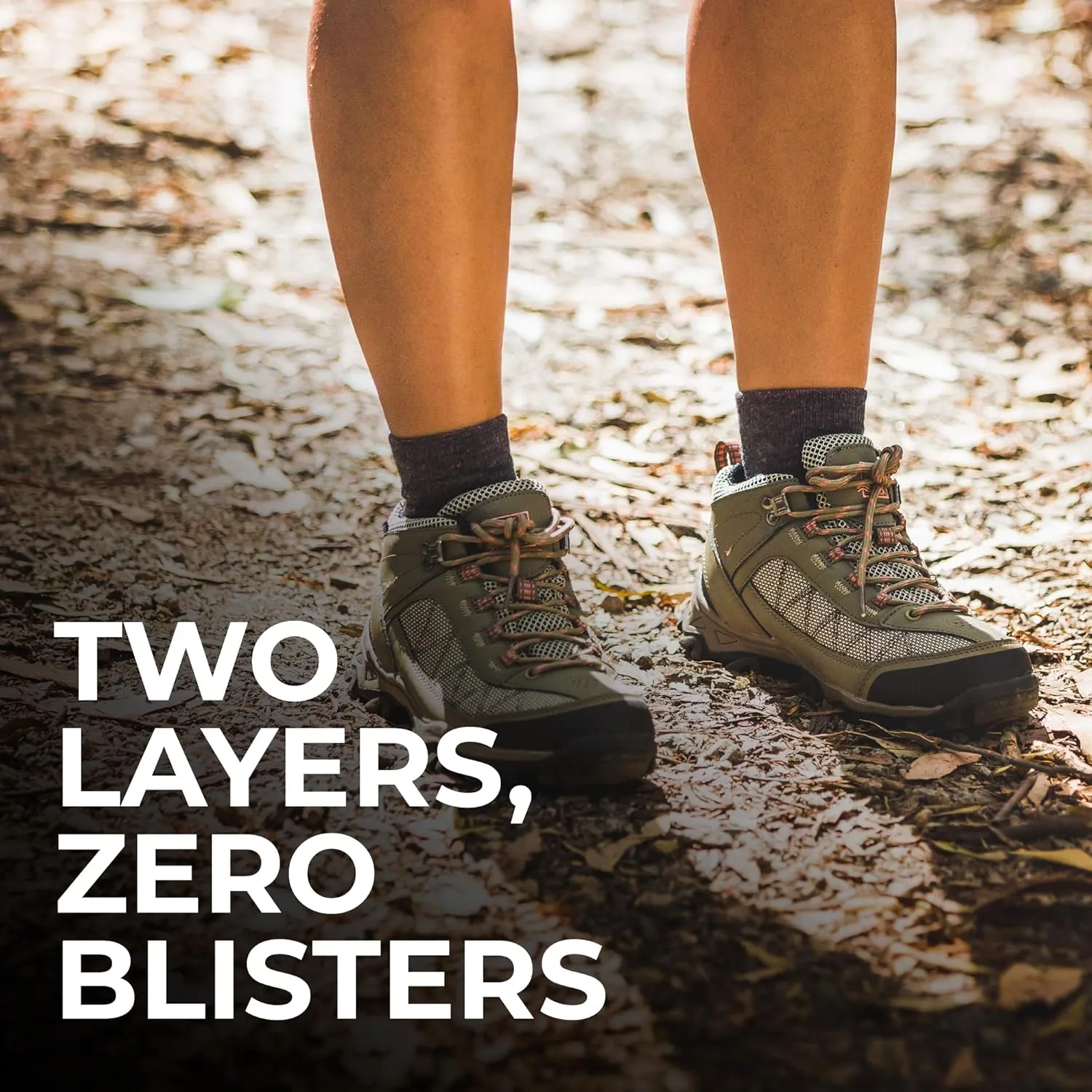 Wrightsock Explore Quarter Hiking Socks for Men and Women – Cushioned, Eco-Friendly Anti Blister Socks - American Made