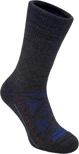 Wrightsock Merino Trail Crew Socks – Cushioned, Eco-Friendly, Anti-Blister, Breathable & Comfy – Made in USA