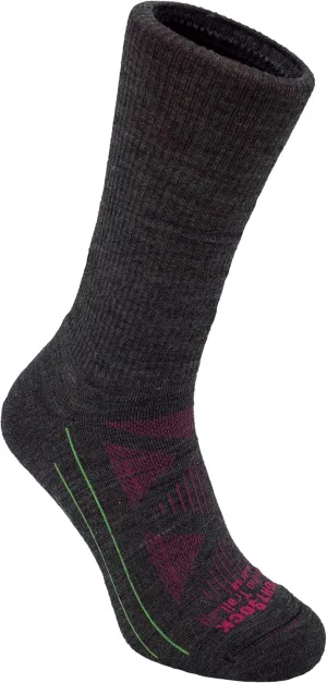 Wrightsock Merino Trail Crew Socks – Cushioned, Eco-Friendly, Anti-Blister, Breathable & Comfy – Made in USA