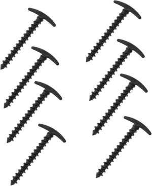 YARNOW 10pcs Heavy Duty Plastic Tent Pegs Stakes for Camping Tents Canopy Tarp Windproof Ground Nails for Outdoor Use Easy to Operate Support
