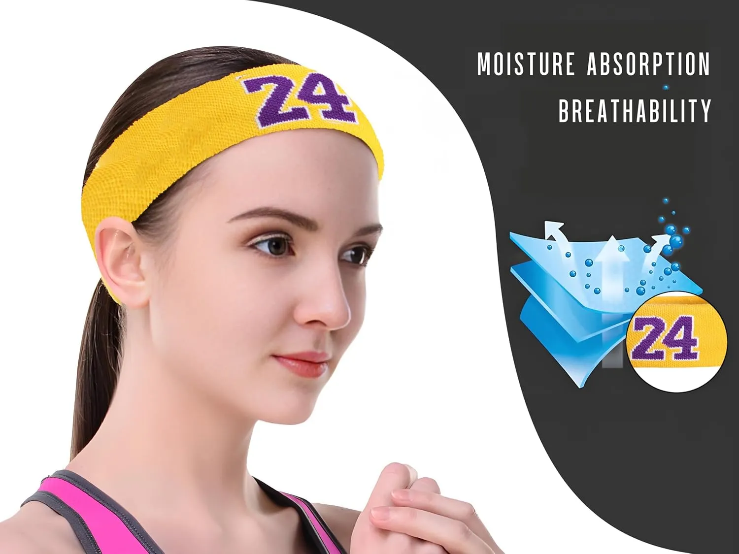 Youth Basketball Socks Boys Girls,Sports Socks for Kids Athletic Sock & Wristband & Headband Age 6-14
